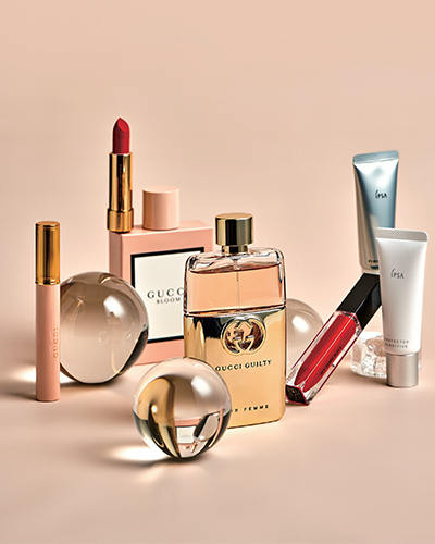 The beauty products industry